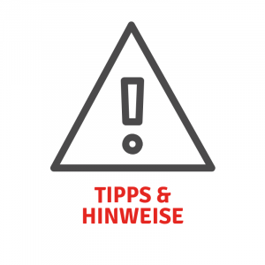 Tipps und Hinweise